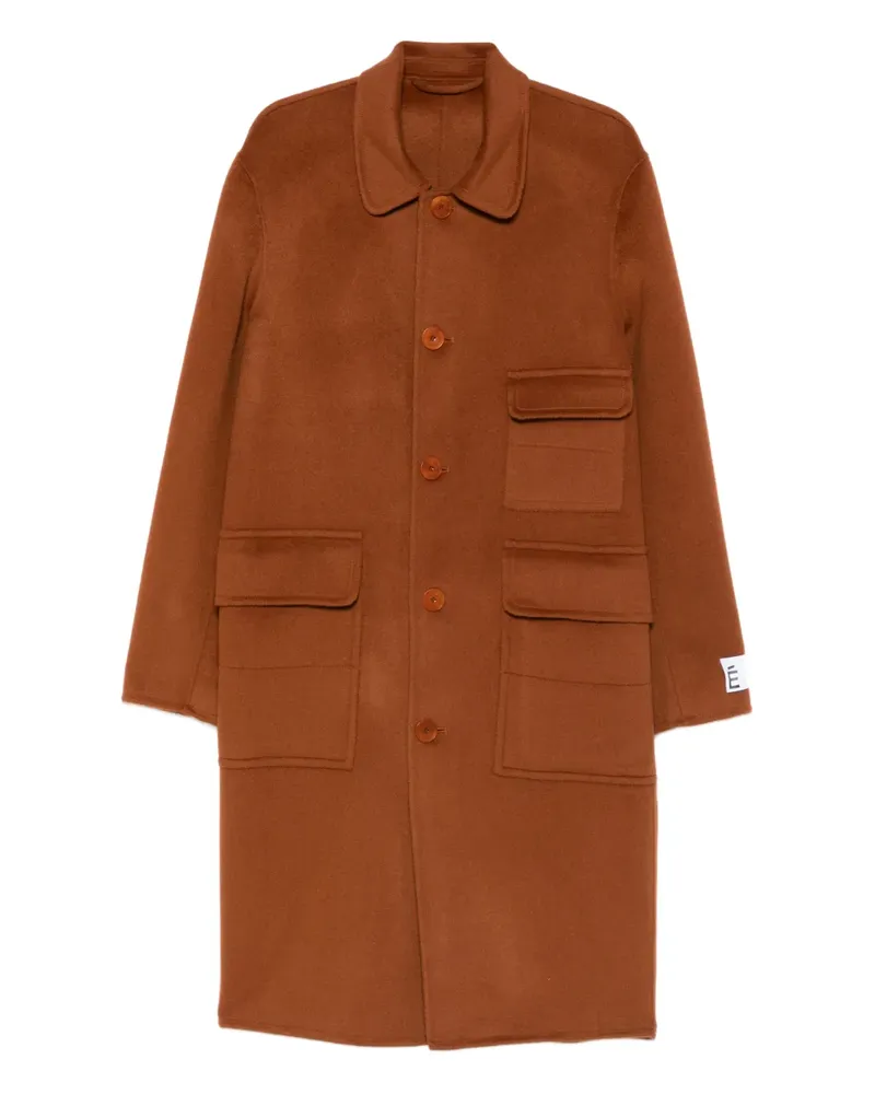 Études Studio Geknöpfter Mantel - Braun Braun
