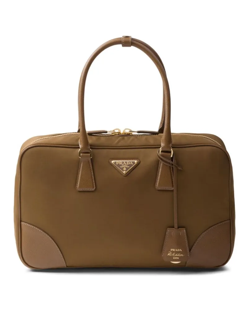 Prada Große Re-Edition 1978 Handtasche - Braun Braun