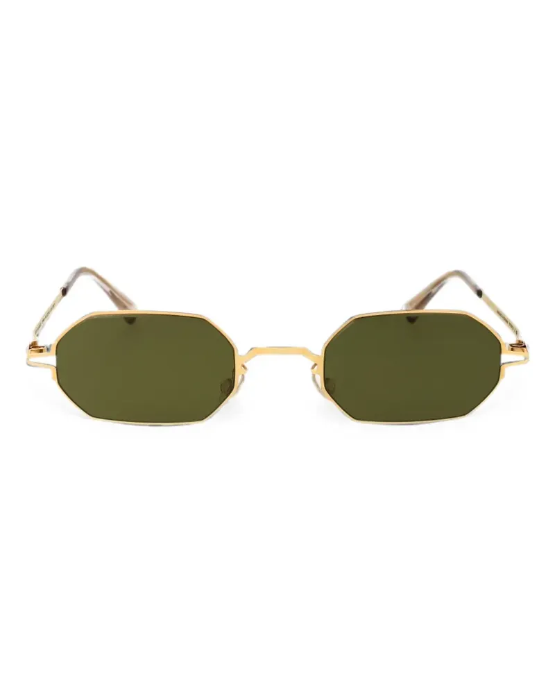 Mykita Cypher geometric-frame sunglasses - Gold Gold