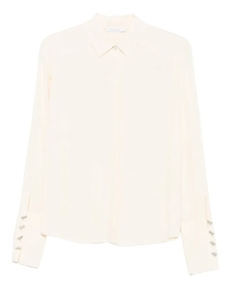 Patrizia Pepe long sleeve shirt - Nude Nude