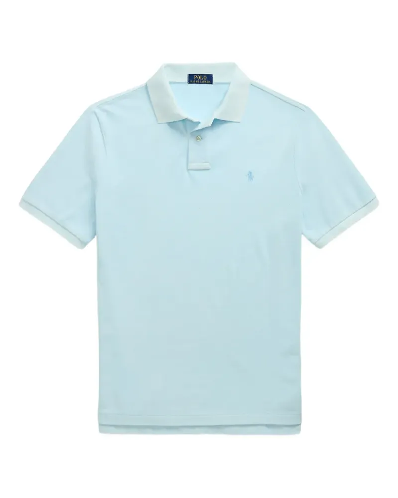 Ralph Lauren logo-embroidered polo shirt - Blau Blau