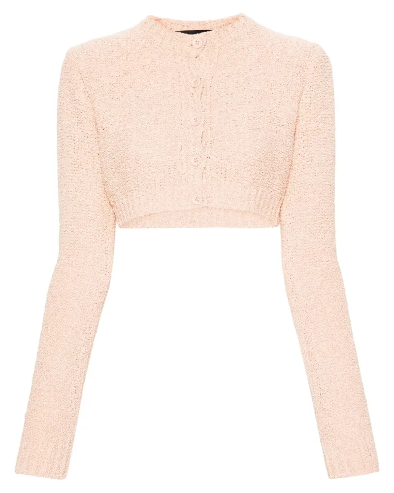 Fabiana Filippi Cropped-Cardigan - Orange Orange