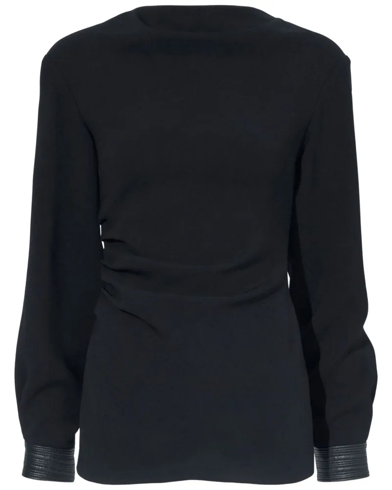 Proenza Schouler Alexis Oberteil - Schwarz Schwarz
