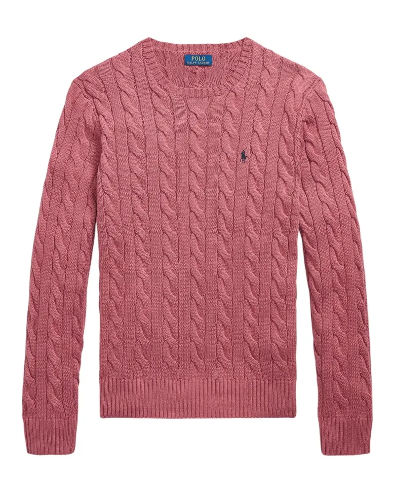 Ralph Lauren Pullover mit Zopfmuster - Rosa Rosa