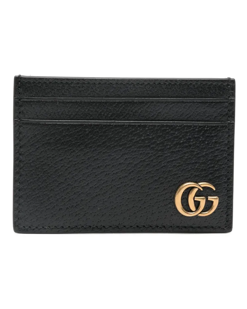 Gucci GG Marmont Kartenetui mit Geldscheinklammer - Schwarz Schwarz