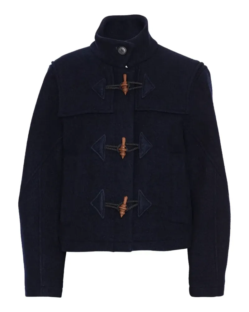 Henrik Vibskov Duffle Jacke mit Knebelverschluss - Blau Blau