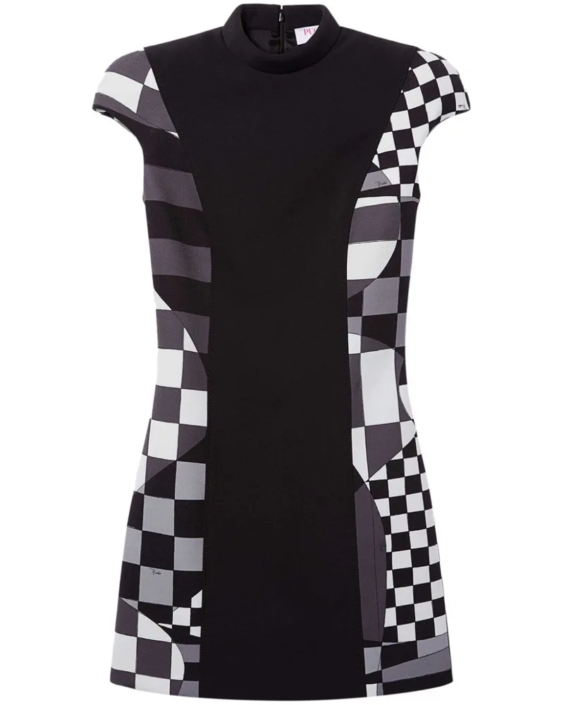 Emilio Pucci Giardino Minikleid - Schwarz Schwarz