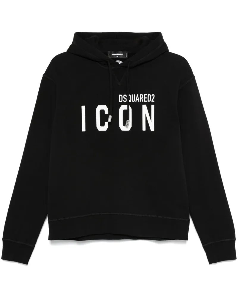 Dsquared2 Cool Fit Hoodie - Schwarz Schwarz