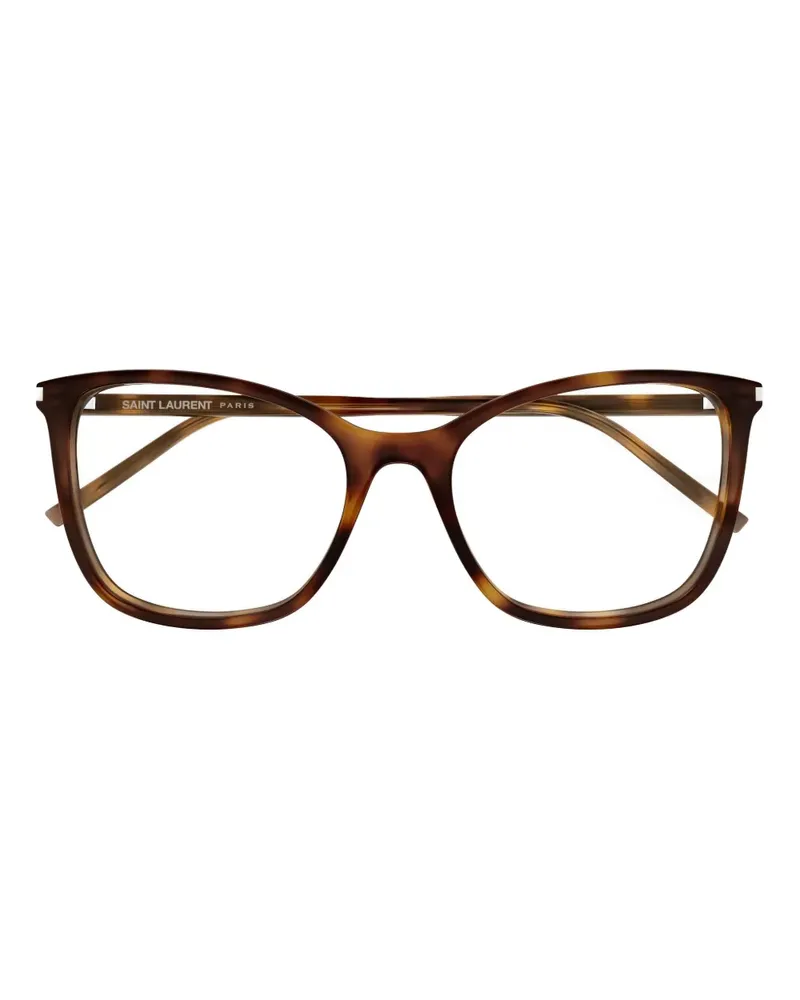 Saint Laurent Geometrische Brille - Braun Braun