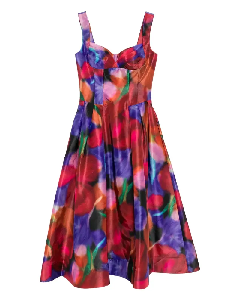 Rebecca Vallance Caberet Roses Kleid - Rot Rot