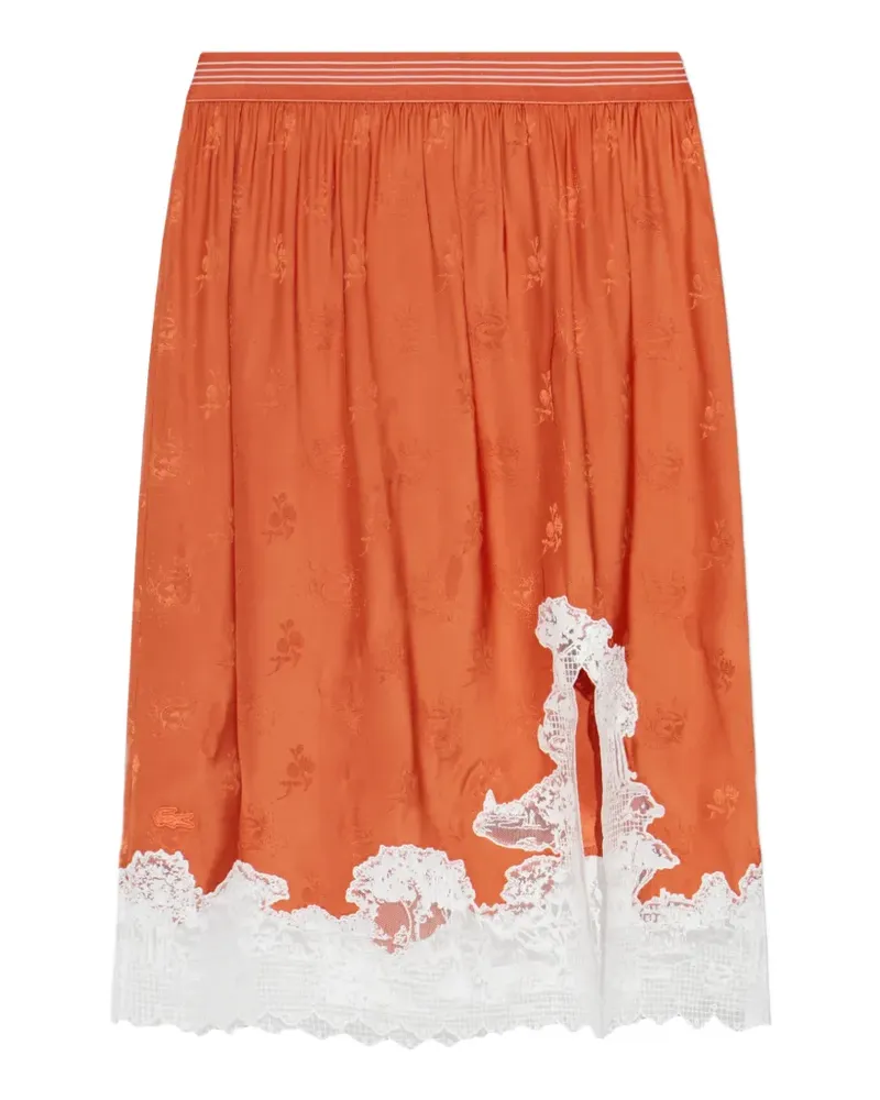 Lacoste Runway Landscape skirt - Orange Orange
