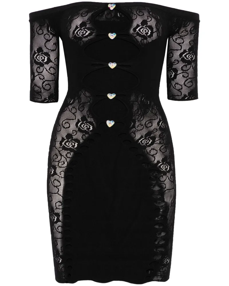 Poster Girl Alice Minikleid - Schwarz Schwarz