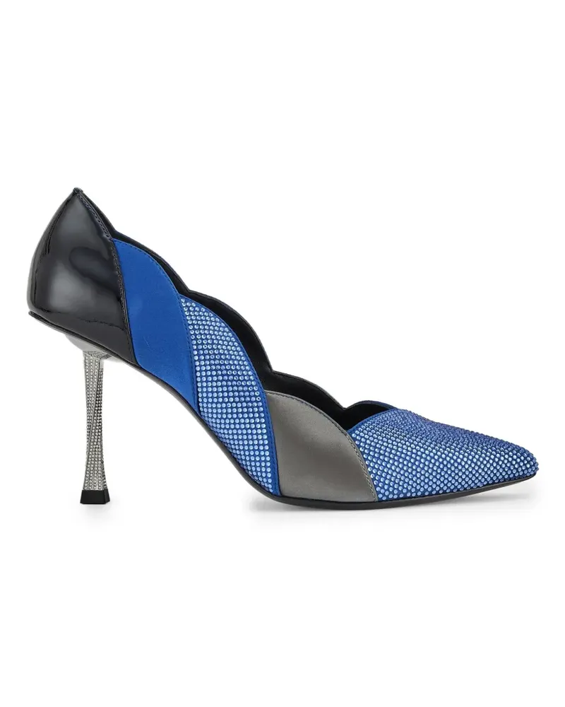 Kat Maconie Divina Pumps mit Kristallen - Blau Blau