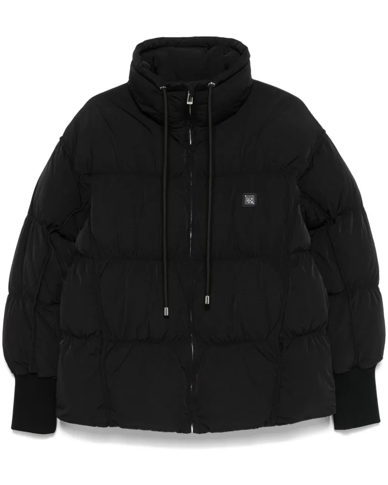 HUGO BOSS Jacke mit Logo-Applikation - Schwarz Schwarz