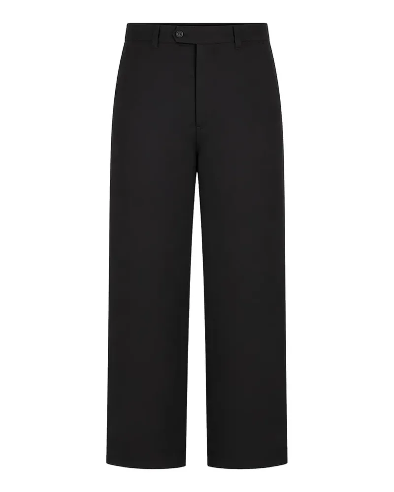 Comme des Garçons buckled-back trousers - Schwarz Schwarz