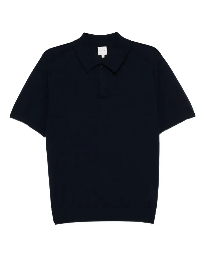 Paul Smith Poloshirt mit Knopfleiste - Blau Blau