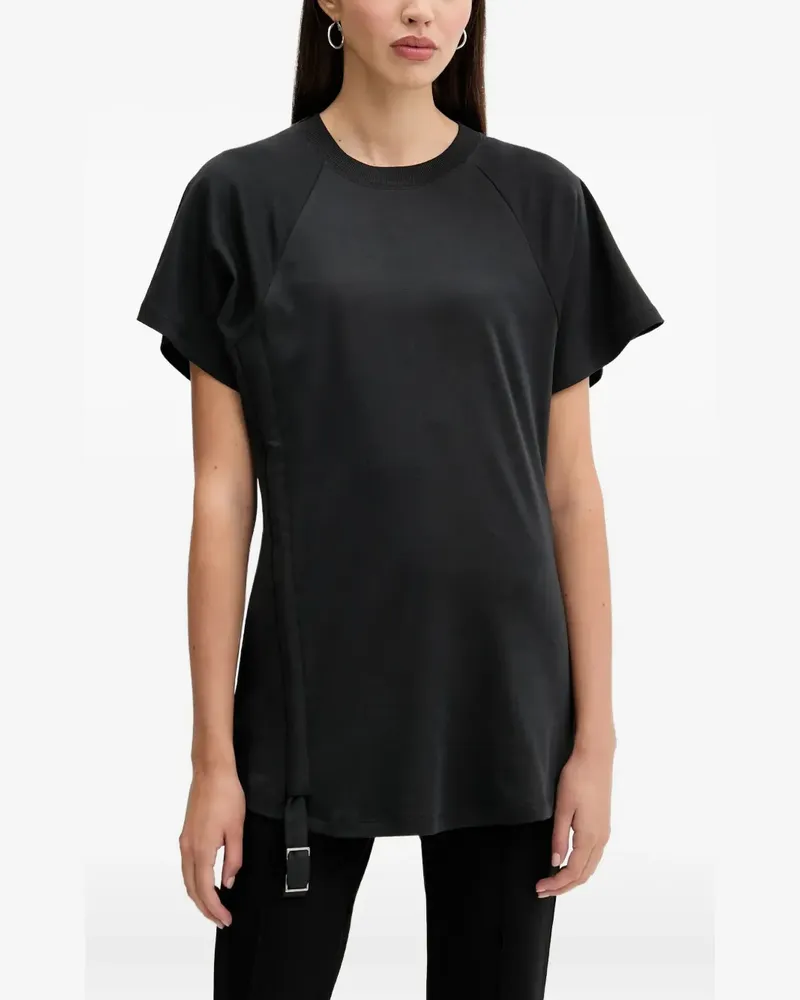HUGO BOSS T-Shirt mit rundem Ausschnitt - Schwarz Schwarz