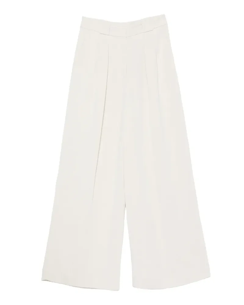 Marc O'Polo pleated wide-leg trousers - Nude Nude