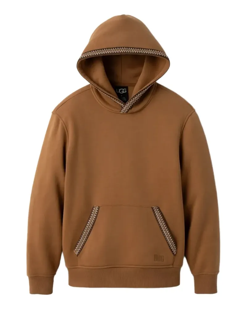 UGG Tasman Hoodie mit Besatz - Braun Braun