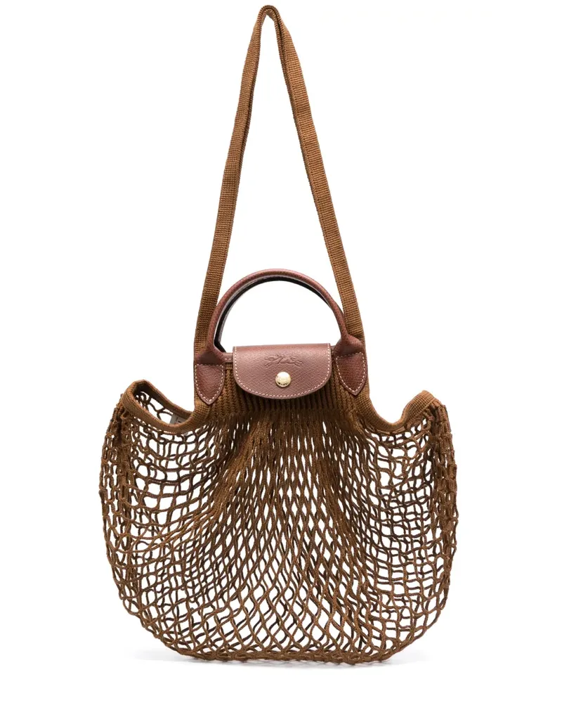 Longchamp Le Pliage Filet Handtasche - Braun Braun