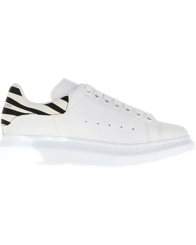 Alexander McQueen leather sneakers - Weiß Weiß