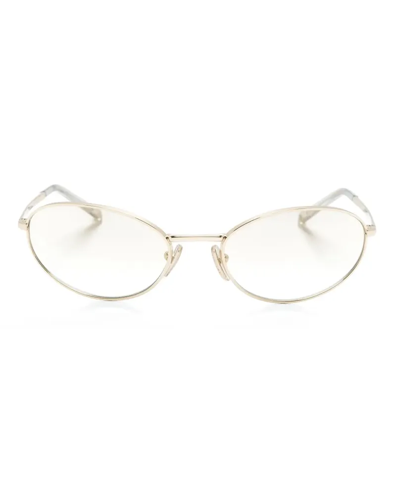 Prada Ovale A59 Sonnenbrille - Gold Gold