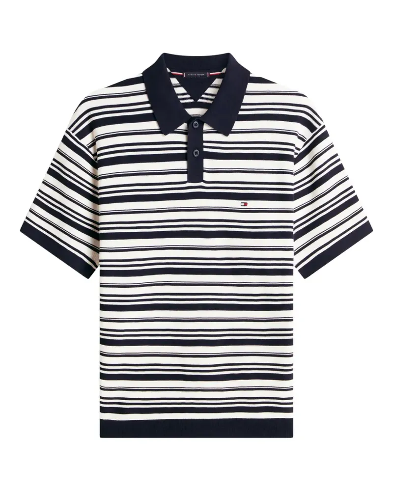 Tommy Hilfiger striped polo shirt - Blau Blau