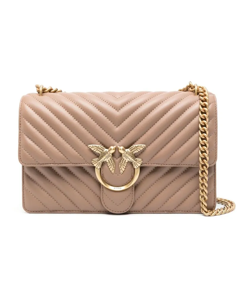 Pinko Love-Birds Tasche Nude