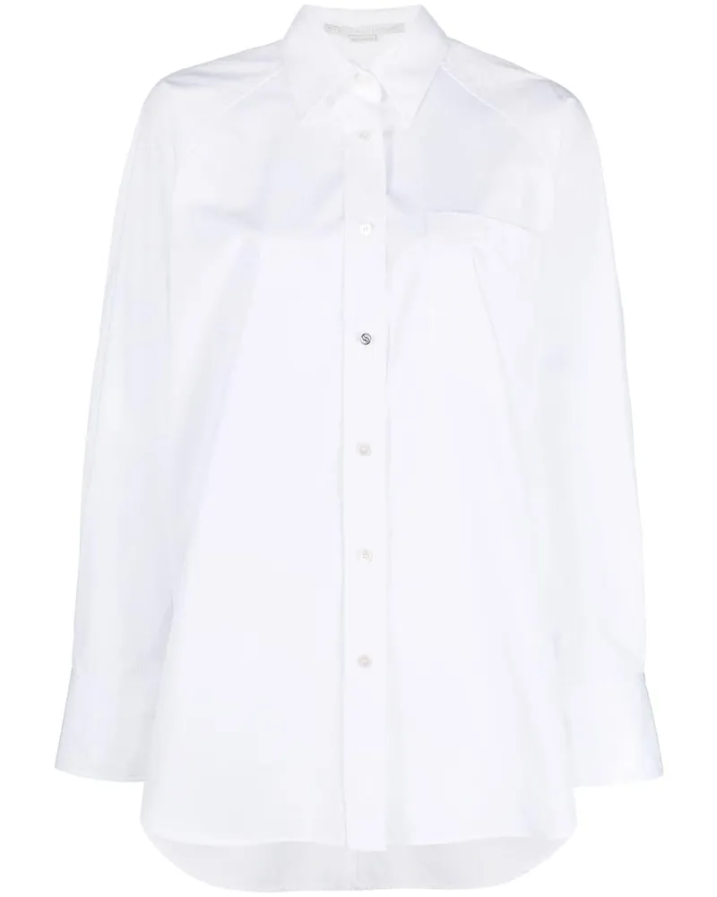 Stella McCartney Langärmeliges Hemd - Weiß Weiß