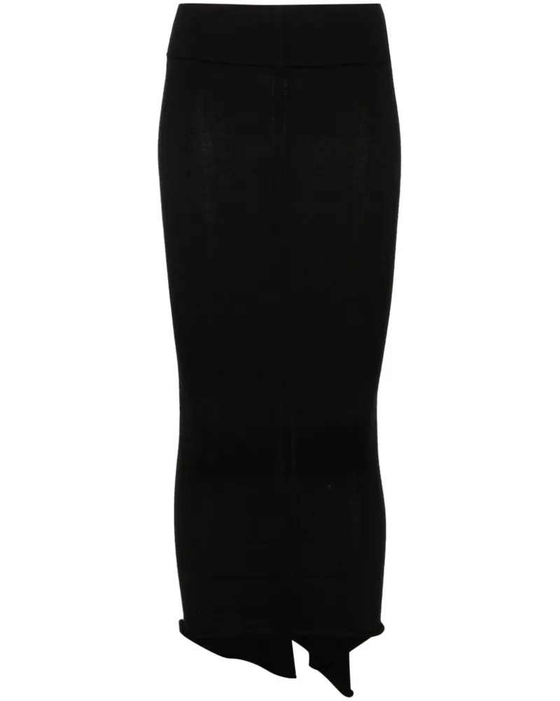 Rick Owens Schmaler Porterville Rock - Schwarz Schwarz