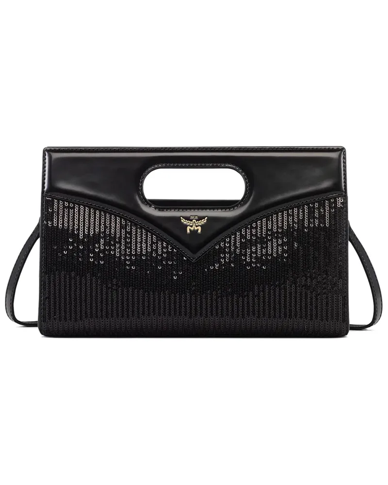 MCM Diamond Clutch - Schwarz Schwarz