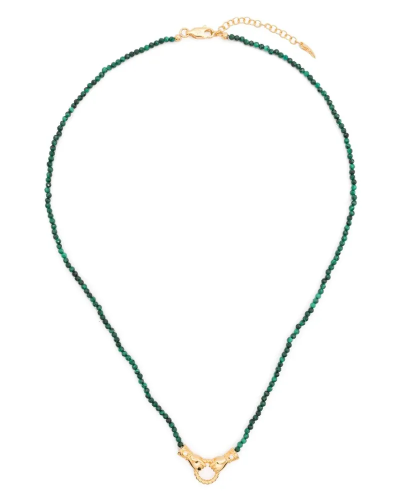 Missoma x Harris Reed mini In Good Hands necklace - Gold Gold