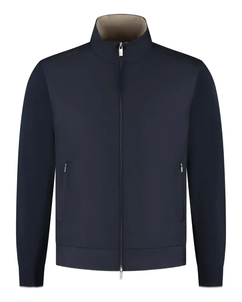 Paul & Shark zipped sweater - Blau Blau