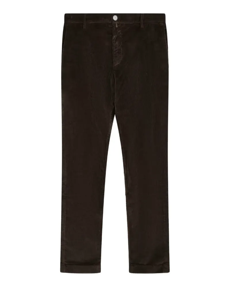 Jacob Cohën Graue Hose mit Cordeffekt - Braun Braun