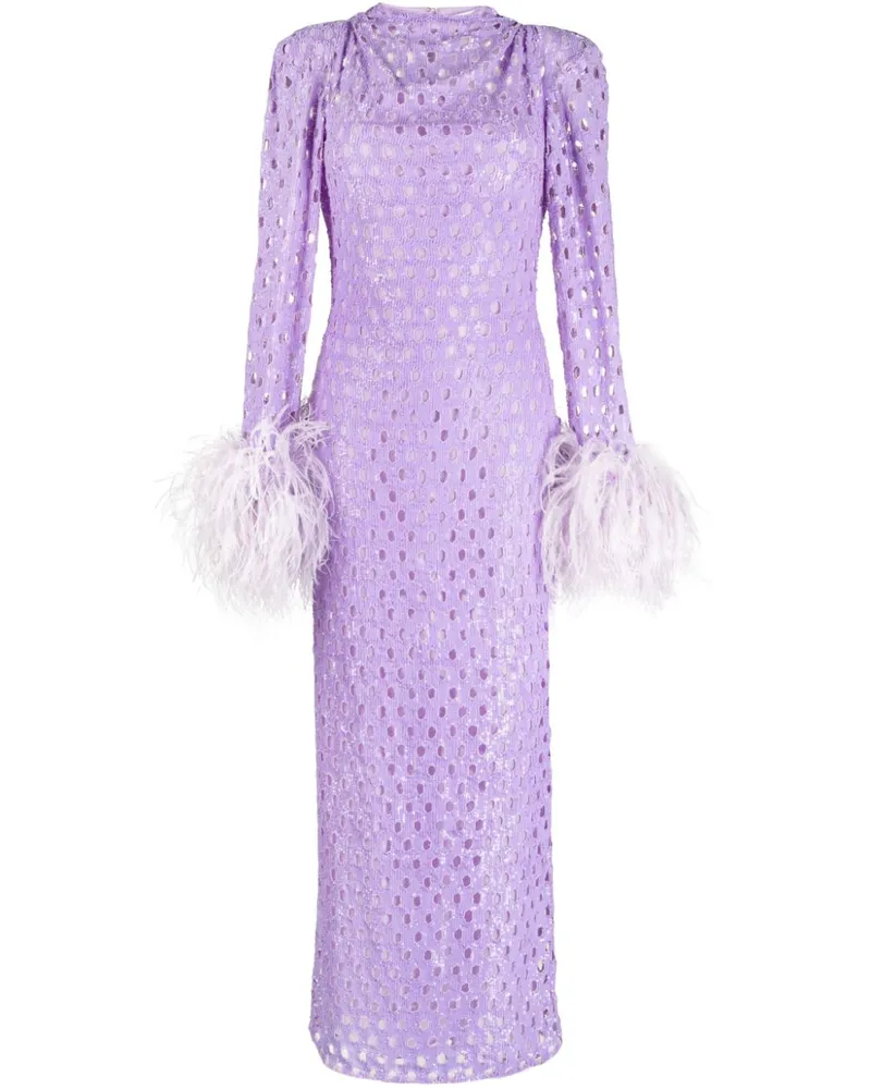 Rachel Gilbert Mara Abendkleid - Violett Violett