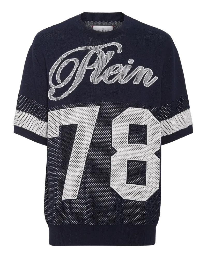Philipp Plein Signature T-Shirt - Blau Blau