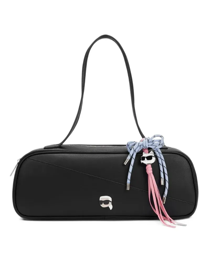 Karl Lagerfeld Ikon Schultertasche - Schwarz Schwarz