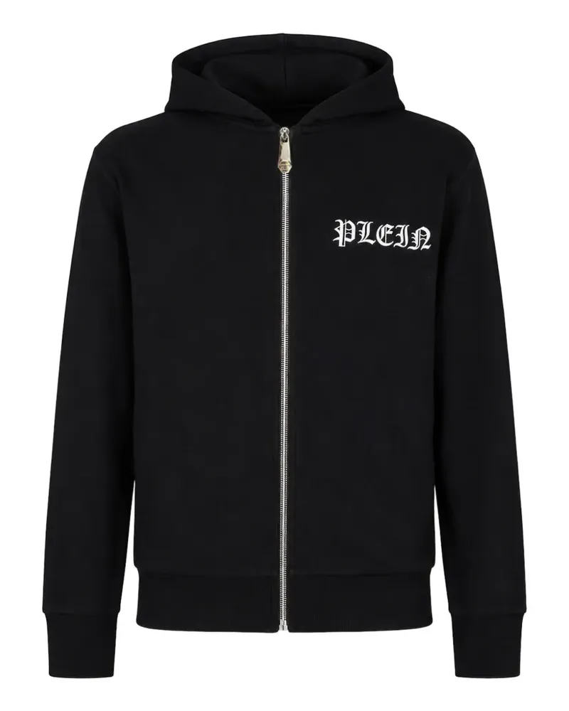 Philipp Plein hoodie zip Skull stones - Schwarz Schwarz