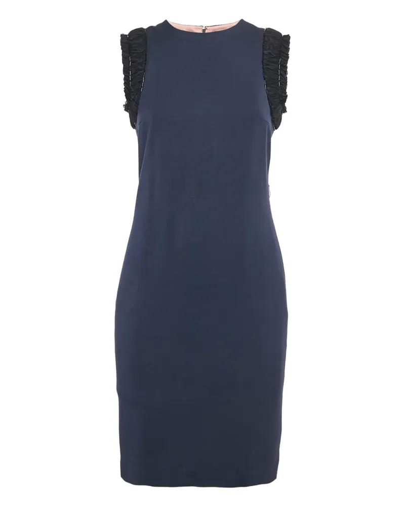 Dsquared2 Kleid mit Rüschenborte - Blau Blau