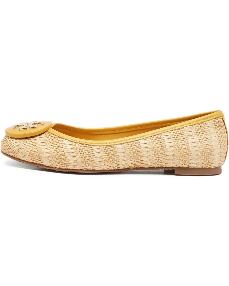 Tory Burch Pre-owned Reva Ballerinas mit Webmuster - Nude Nude