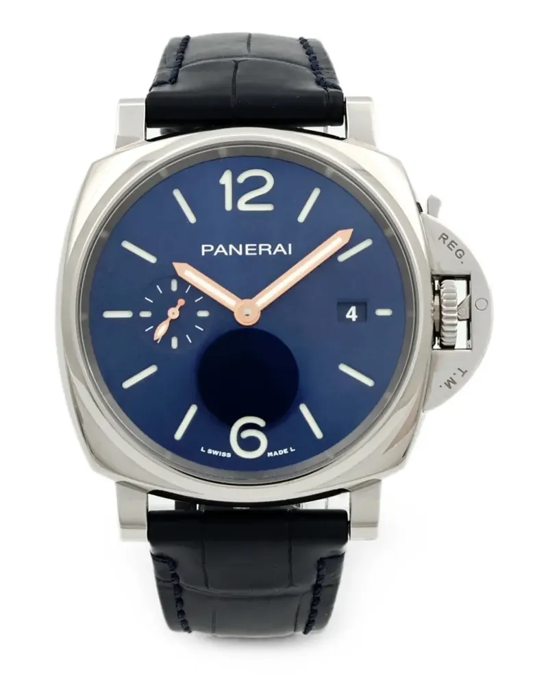 OFFICINE PANERAI Luminor Due 42mm watch - Blau Blau