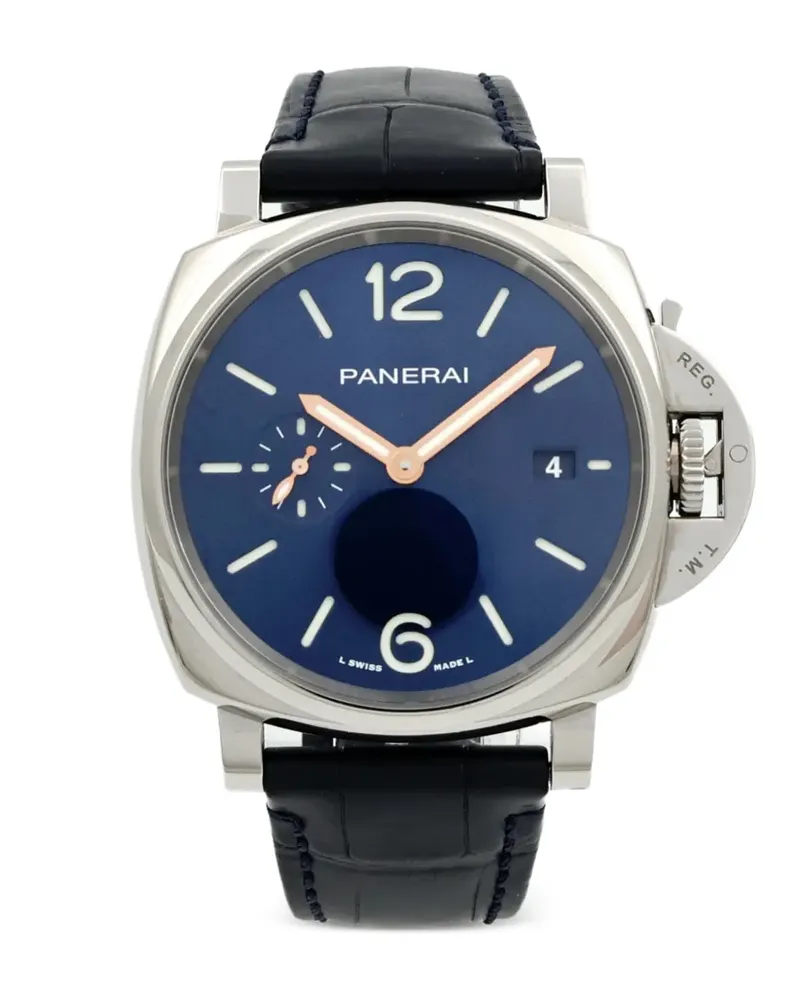 OFFICINE PANERAI Luminor Due 42mm watch - Blau Blau
