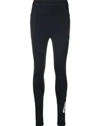 Stella McCartney Leggings mit Logo-Print Blau