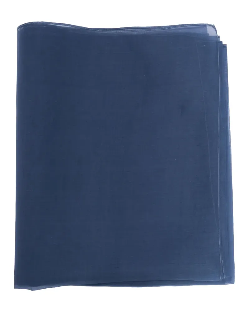 Max Mara Fanfara silk scarf - Blau Blau