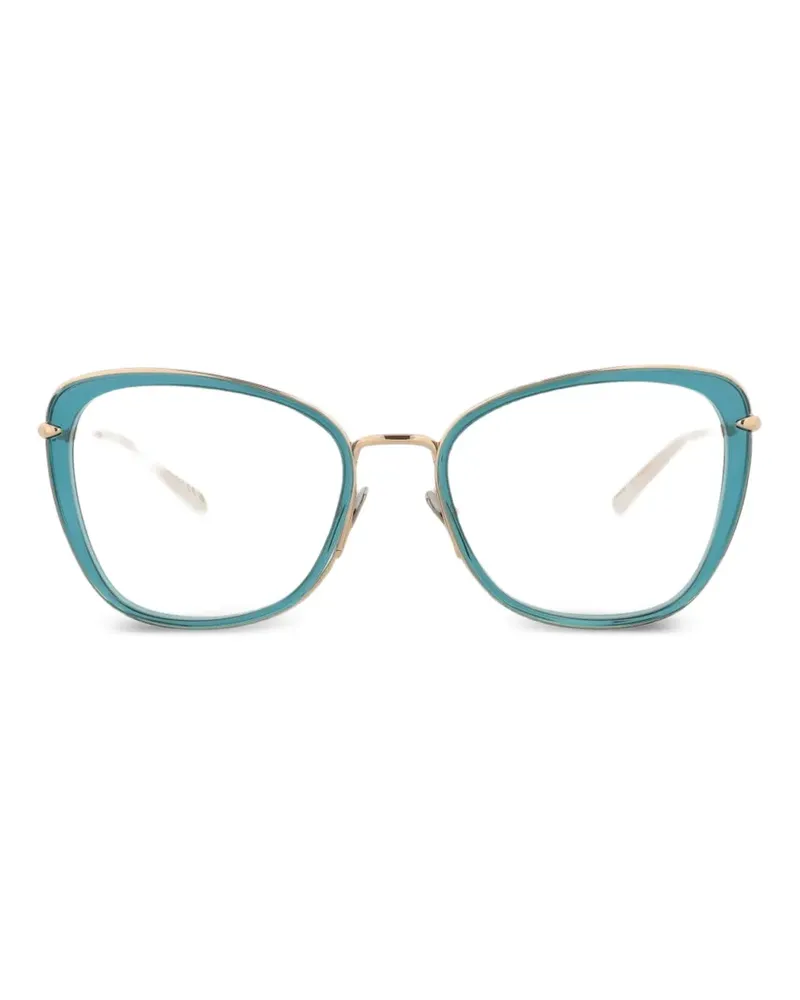 Pomellato Brille mit Cat-Eye-Gestell - Blau Blau