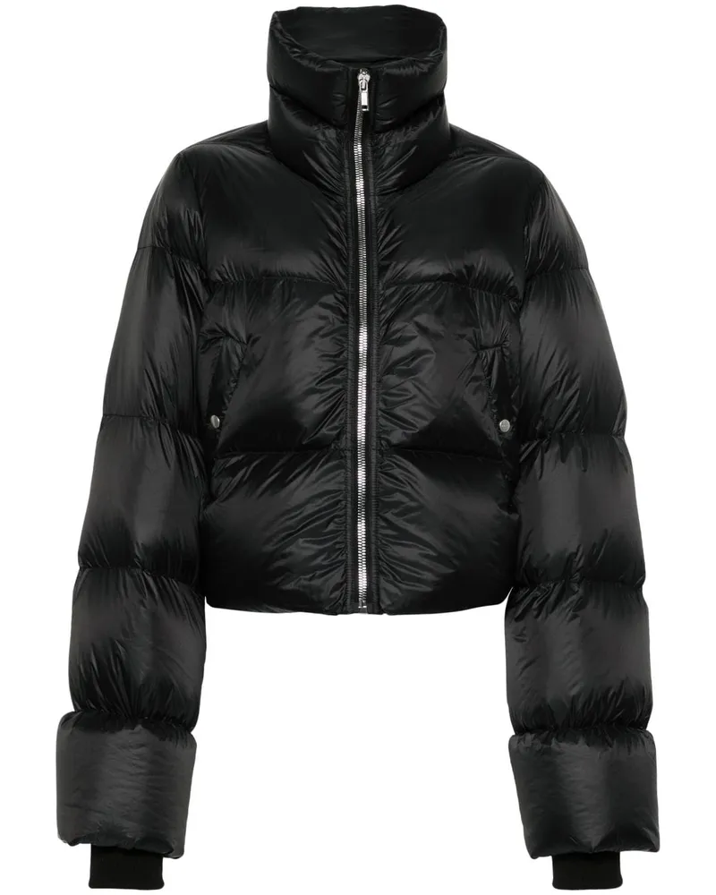 Rick Owens Turtle Jacke - Schwarz Schwarz
