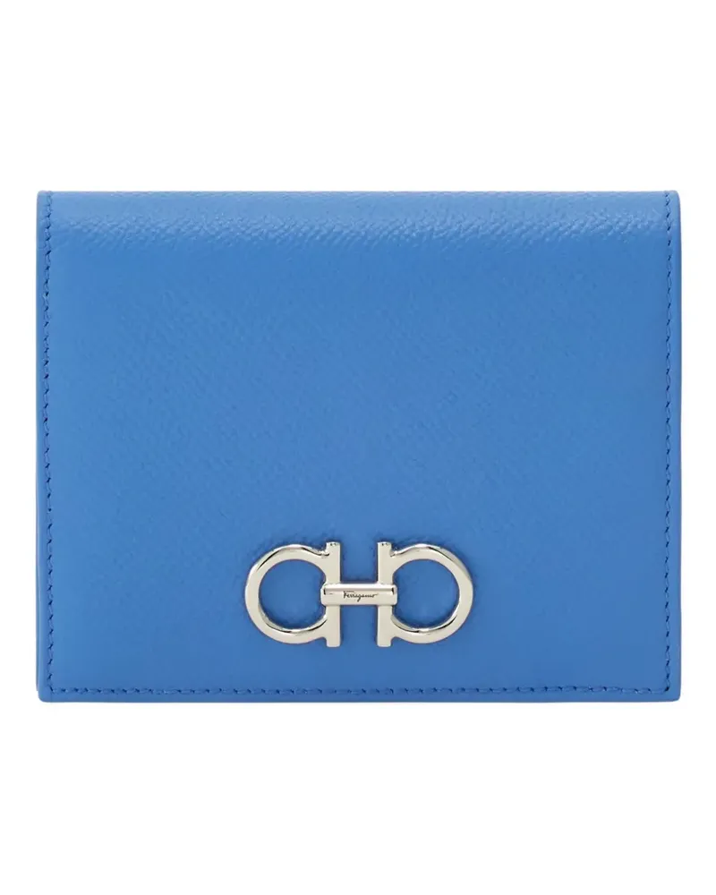 Ferragamo Portemonnaie mit Gancini-Detail - Blau Blau