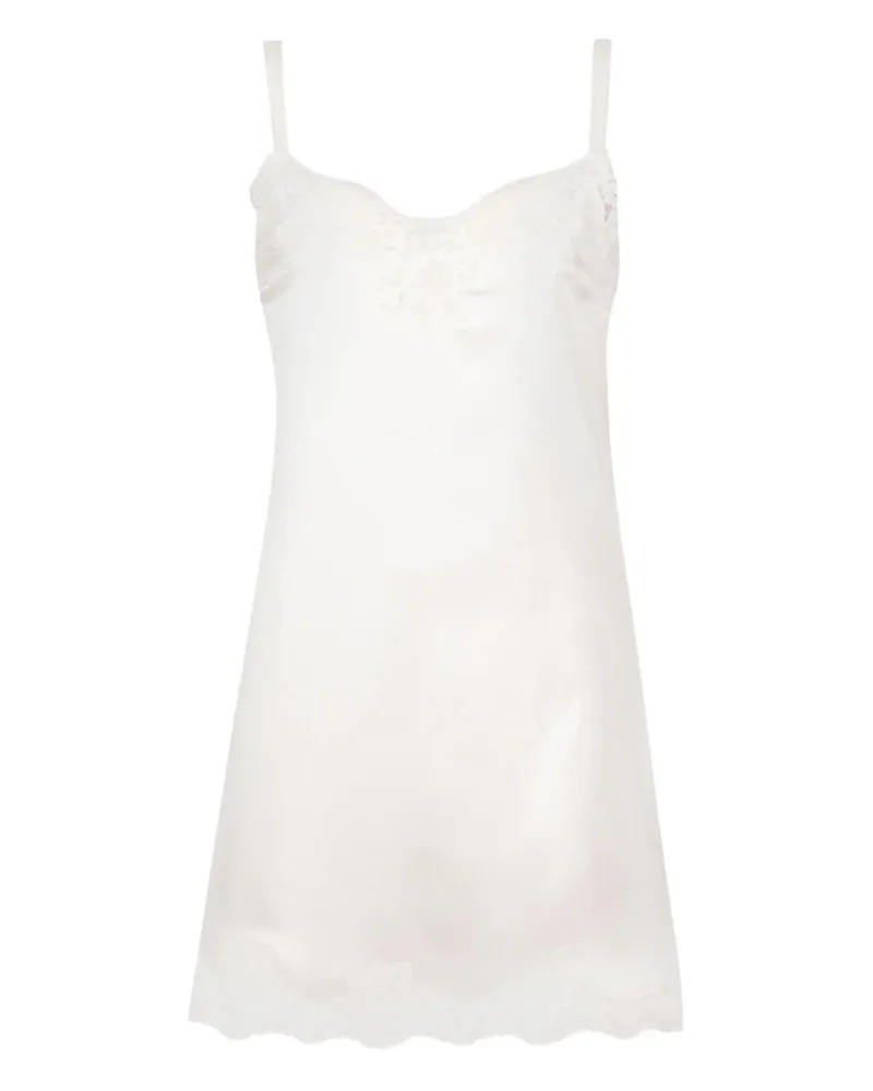 Dolce & Gabbana Camisole-Top mit Spitze - Weiß Weiß