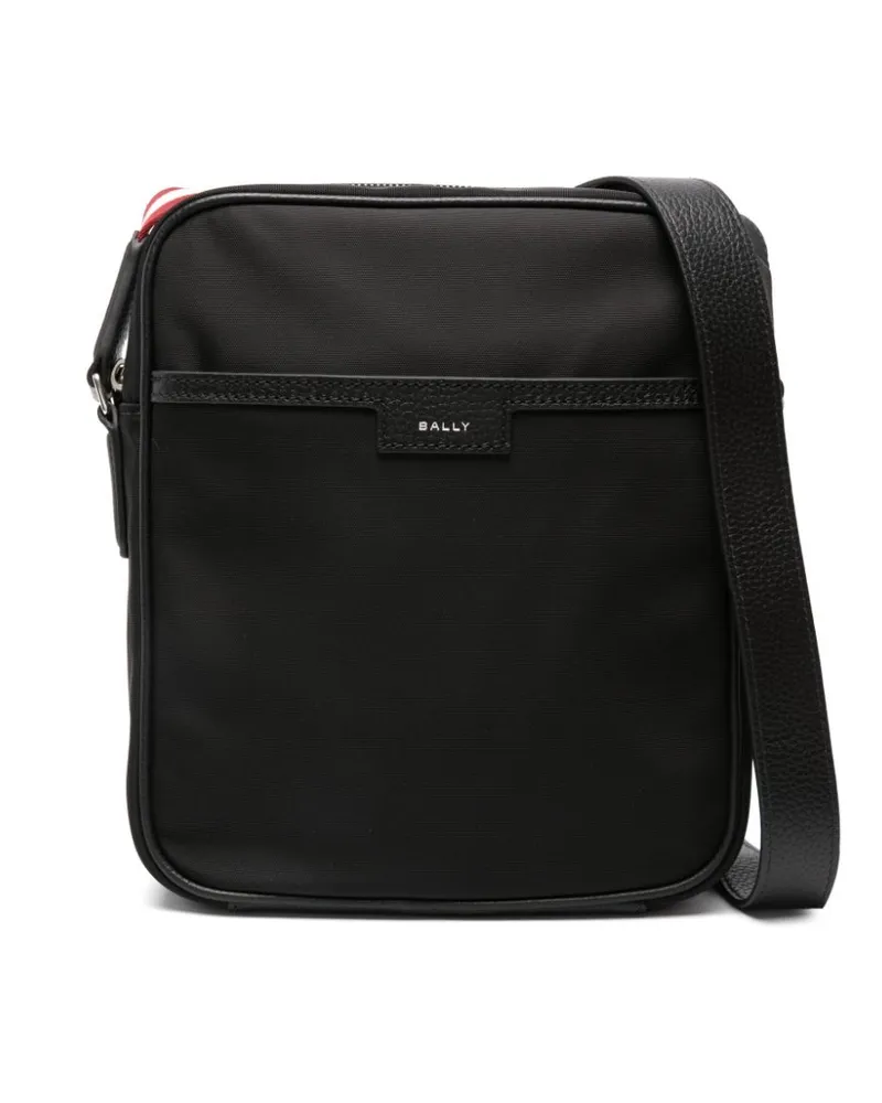 Bally Cord Kuriertasche - Schwarz Schwarz