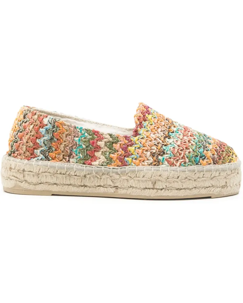 Manebí Double Sole Espadrilles - Nude Nude